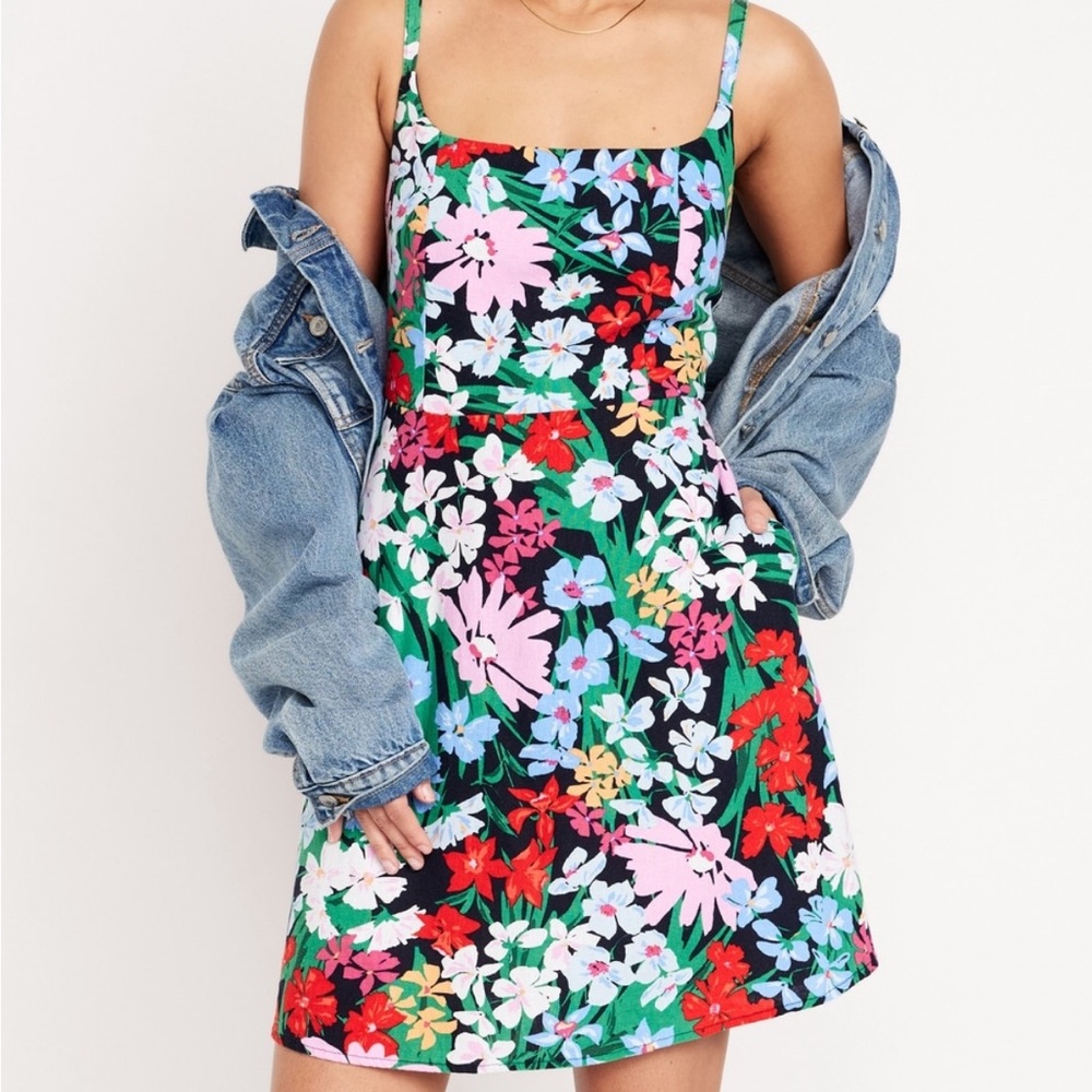 Fit & Flare Cami Mini Dress NWOT